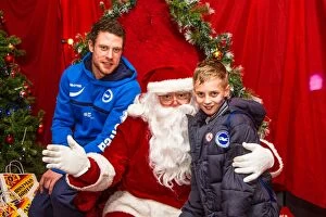 Images Dated 23rd December 2012: Brighton & Hove Albion FC: Young Seagulls' Magical Christmas Party at Santa's Grotto (2012)
