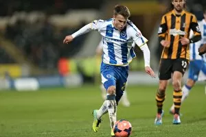Images Dated 24th February 2014: Brighton & Hove Albion at Hull City (Away), 24-02-2014