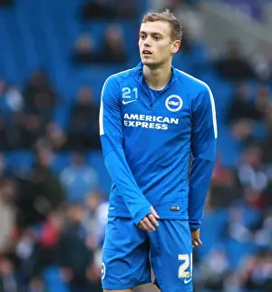Birmingham City 28NOV15 Prints: Brighton & Hove Albion: James Wilson's Pre-Match Routine vs