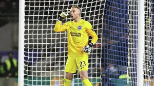 Crystal Palace 15MAR23 Prints: Brighton and Hove Albion: Jason Steele Orders Defensive Focus vs. Crystal Palace (15MAR23)