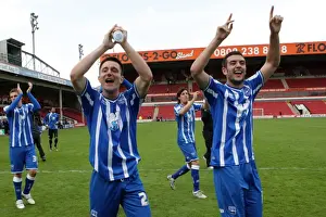 Brighton & Hove Albion: League 1 Title Win - Euphoric Celebration at Walsall, April 2011