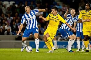 Images Dated 7th August 2012: Brighton & Hove Albion: A Look Back at the 2012-13 Pre-Season Match Against Reading