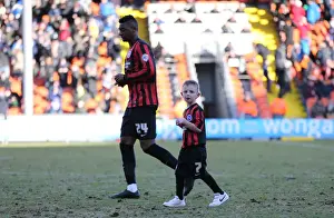 Blackpool Prints: Brighton & Hove Albion Mascot in Action at Blackpool's Bloomfield Road (31Jan15)