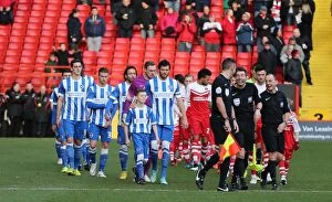 Images Dated 10th January 2015: Brighton & Hove Albion Mascot at Charlton Athletic: Sky Bet Championship Clash, The Valley