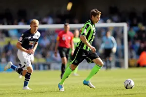 Millwall - 22-09-2012 Prints: Brighton & Hove Albion at Millwall: 2012-13 Season Away Game