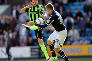 Millwall - 22-09-2012 Prints: Brighton & Hove Albion at Millwall: 2012-13 Season - Away Game