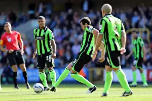 Millwall - 22-09-2012 Prints: Brighton & Hove Albion at Millwall (2012-13 Season): A Football Journey - An Away Game