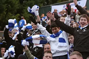 Season 2006-07 Prints: Brighton and Hove Albion: Millwall Scarf Day - Uniting Fans in a Sea of Scarves (First Edition)