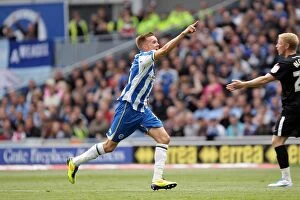 Images Dated 27th August 2011: Brighton & Hove Albion: A Nostalgic Look Back at the 2011-12 Home Game Against Peterborough United