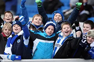Leicester City - 04-02-12 Prints: Brighton & Hove Albion: Nostalgic Look Back at the 2011-12 Home Season - Leicester City (04-02-12)