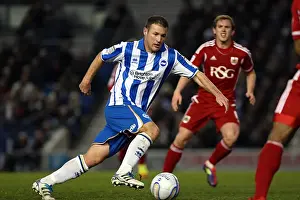 Bristol City - 16-01-2012 Prints: Brighton & Hove Albion: A Nostalgic Look Back at the 2011-12 Home Season - The Seagulls vs