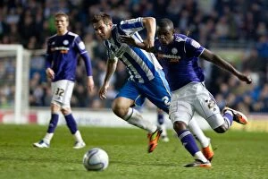 Images Dated 20th March 2012: Brighton & Hove Albion: Nostalgic Review of the 2011-12 Home Game Against Derby County (20-03-2012)