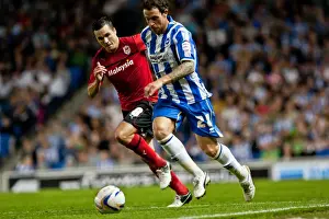 Cardiff City - 21-08-2012 Prints: Brighton & Hove Albion: Nostalgic Review of the 2012-13 Home Game Against Cardiff City