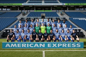 Team Pictures Collection: Brighton & Hove Albion Official Team Photo 2016_17 Season