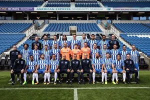 Team Pictures Collection: Brighton & Hove Albion Official Team Photo 2017_18 Season