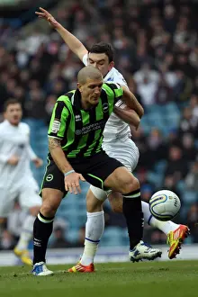 Leeds United - 11-02-12 Prints: Brighton And Hove Albion Past Seasons: Season 2011-12: 2011-12 Away Games: Leeds United - 11-02-12
