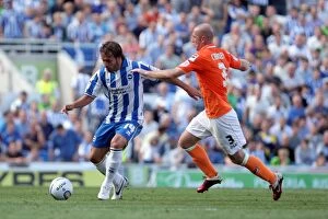 Images Dated 20th August 2011: Brighton And Hove Albion Past Seasons: Season 2011-12: 2011-12 Home Games: Blackpool - 20-08-2011