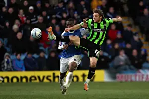 Prints of Brighton And Hove Albion Past Seasons: Season 2011-12: 2011-12 Away Games: Peterborough - 21-01-12 2011-12 Away Games Prints: Brighton & Hove Albion at Peterborough United (2011-12): A Look Back at the Away Game