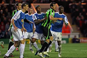 Prints of Brighton And Hove Albion Past Seasons: Season 2011-12: 2011-12 Away Games: Peterborough - 21-01-12 2011-12 Away Games Prints: Brighton & Hove Albion at Peterborough United (2011-12 Season): An Away Game