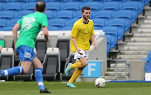 07 Play On Pitch 30APR15 PM Prints: Brighton & Hove Albion: Play on the Pitch - A 30 April 2015 Experience at American Express Community Stadium