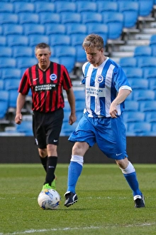 Corporate Football Match 30apr15 Pm Prints: Brighton & Hove Albion: Play on the Pitch - Apr. 30, 2015 (EVE)