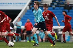 10 Play On Pitch 01MAY15 PM Prints: Ten Brighton & Hove Albion Players in Action during their Match (May 1, 2015)