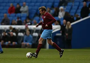 Prints of Play on the pitch match at the American Express Community Stadium, Brighton and Hove, England on 29 April 2015 Play On Pitch 2015 Prints: Brighton & Hove Albion: Playing on the Pitch - 29 April 2015