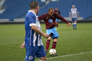 06 Play On Pitch 29APR15 EVE Prints: Brighton & Hove Albion: Playing on the Pitch (April 29, 2015)