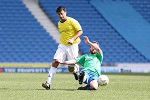 07 Play On Pitch 30APR15 PM Prints: Brighton & Hove Albion: Playing on Pitch (April 30, 2015, 7:00 PM)