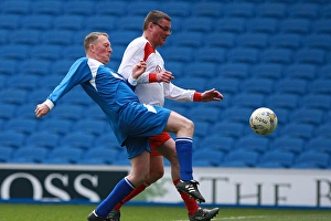 09 Play On Pitch 01MAY15 AM Prints: Brighton & Hove Albion: Playing on the Pitch - May 2015
