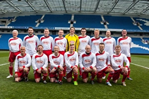 09 Play On Pitch 01MAY15 AM Prints: Brighton & Hove Albion: Playing on the Pitch - May 2015