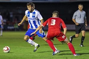 Images Dated 24th July 2013: Brighton & Hove Albion Pre-Season 2013-14: Clash with Crawley Town (July 24)
