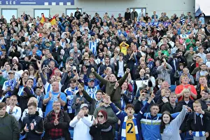Prints of Lap of appreciation during the Premier League match between Brighton and Hove Albion and Manchester City at the American Express Community Stadium, Falmer, Brighton on the 12th May 2019 2018-19 Matches Prints: Brighton and Hove Albion: Premier League Survival Celebrated with Emotional Lap of Appreciation (May 2019)