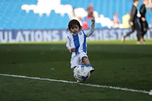 Prints of Lap of appreciation during the Premier League match between Brighton and Hove Albion and Manchester City at the American Express Community Stadium, Falmer, Brighton on the 12th May 2019 2018-19 Matches Prints: Brighton & Hove Albion: Premier League Survival Celebrated with Emotional Lap of Appreciation (May 2019)