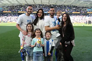 Prints of Lap of appreciation during the Premier League match between Brighton and Hove Albion and Manchester City at the American Express Community Stadium, Falmer, Brighton on the 12th May 2019 2018-19 Matches Prints: Brighton and Hove Albion: Premier League Survival Celebration - Players Lap of Appreciation (May 2019)