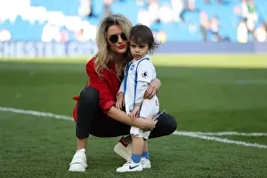 Prints of Lap of appreciation during the Premier League match between Brighton and Hove Albion and Manchester City at the American Express Community Stadium, Falmer, Brighton on the 12th May 2019 2018-19 Matches Prints: Brighton & Hove Albion: Premier League Survival Celebration - Players Lap of Appreciation (May 2019)