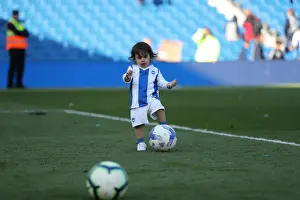 Prints of Lap of appreciation during the Premier League match between Brighton and Hove Albion and Manchester City at the American Express Community Stadium, Falmer, Brighton on the 12th May 2019 2018-19 Matches Prints: Brighton & Hove Albion: Premier League Survival Celebration - Players Lap of Appreciation (May 2019)