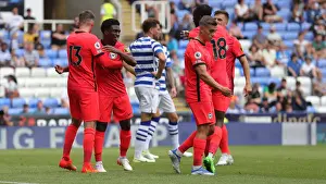 New Crimson Away Shirt Season 22 23 Prints: Brighton and Hove Albion Take on Reading in 2022 Pre-Season Friendly at Select Car Leasing Stadium