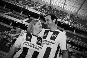 Crowd Shots At The Amex - 2013-14 Prints: Brighton & Hove Albion: The Roaring Crowd at the Amex - 2013-14 Season (Millwall Game)