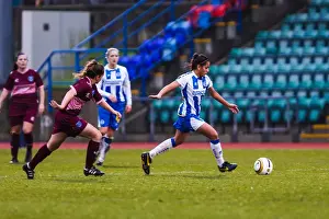 Portsmouth Prints: Brighton And Hove Albion Season 2013-14: Womens Matches: Portsmouth