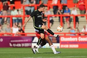 Images Dated 23rd July 2016: Brighton and Hove Albion Take on Stevenage in Pre-Season Friendly (23JUL16)