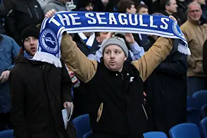 Arsenal - 26-01-2013 Prints: Brighton & Hove Albion: Thrilling Crowd Moments at The Amex (2012-2013)