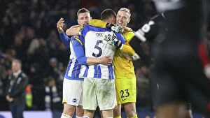 Images Dated 15th March 2023: Brighton and Hove Albion: Triumphant Celebration Against Crystal Palace (15MAR23)
