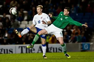England U18 V Ireland U18 26-04-2012 Prints: Brighton & Hove Albion U18: England U18 vs Ireland U18 (26-04-2012) - A Home Game from the 2011-12 Season