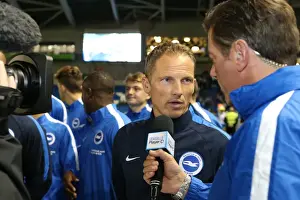 Rotherham United 15SEP15 Prints: Brighton and Hove Albion U18 Squad Presentation at Half Time against Rotherham United