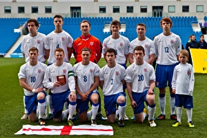 England U18 V Ireland U18 26-04-2012 Prints: Brighton & Hove Albion U18s vs Ireland U18s (2012)
