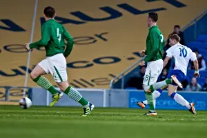 England U18 V Ireland U18 26-04-2012 Prints: Brighton & Hove Albion U18s vs Ireland U18s (2012): A Glimpse into the 2011-12 Home Season
