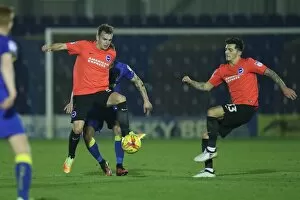 Images Dated 6th December 2016: Brighton & Hove Albion U23s Take on AFC Wimbledon in EFL Trophy Clash (6DEC16)