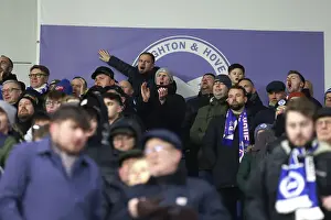 Matchday Fans Prints: Brighton and Hove Albion v Arsenal Premier League 04JAN25