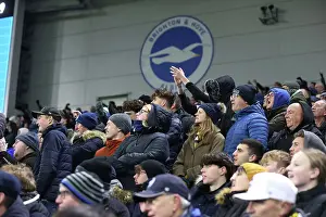Matchday Fans Prints: Brighton and Hove Albion v Arsenal Premier League 04JAN25